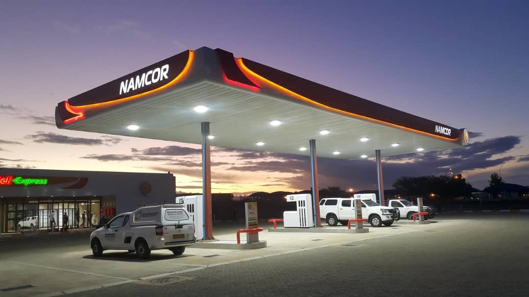 Retail Fuel Station for Namcor Station at Hosea Kutako International