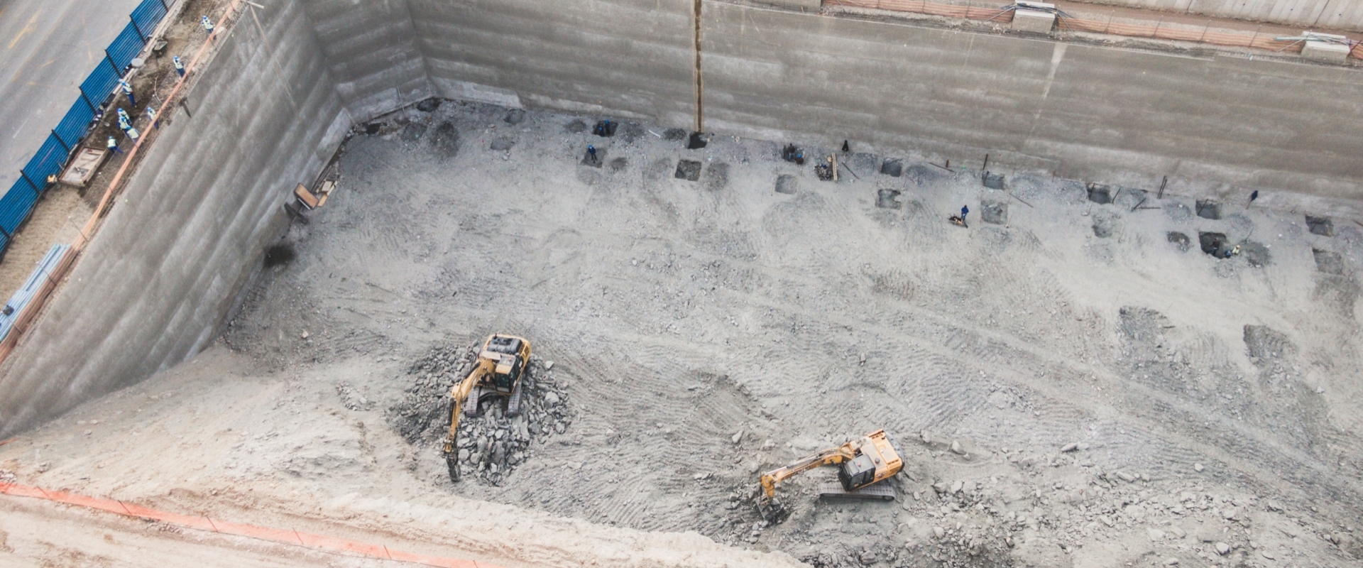 Bulk  Excavation for Basement Construction of Nedbank Head Office